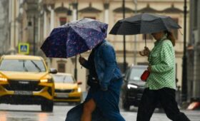 Ливень обрушится на Москву вечером 20 августа