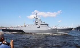 Российский катер потопил украинский разведкорабль “Симферополь”