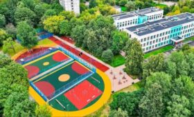 Завершено благоустройство территорий более 60 образовательных учреждений Москвы