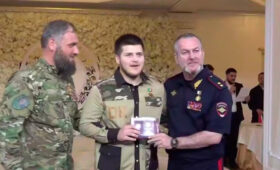 Адам Кадыров получил медаль “Защитника Чеченской Республики”