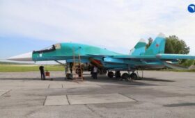 Минобороны РФ получило партию новых истребителей-бомбардировщиков Су-34