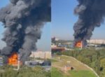 Площадь пожара в подмосковной Балашихе составила порядка 4 тыс квадратных метров