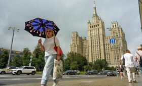 Облачная погода с грозой ожидается в Москве 14 августа