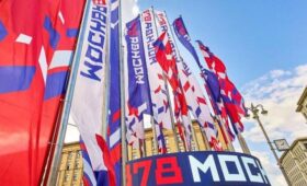 Москву украсили ко Дню города