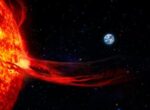 Слабую магнитную бурю зафиксировали на Земле