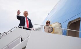 Mirror: самолет Трампа едва не столкнулся с пассажирским лайнером над Нью-Йорком