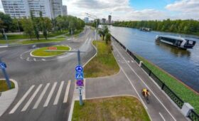 Новый прогулочный маршрут по набережным появился на юге Москвы