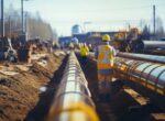 Началось строительство около 14 километров газопроводов в Краснопахорском районе