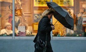 Желтый уровень погодной опасности объявлен в Москве и Подмосковье из-за дождя со снегом