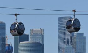 Режим работы Московской канатной дороги изменится в ноябрьские праздники