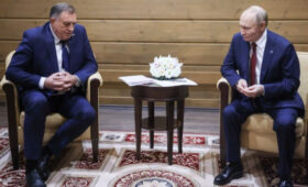 Додик призвал Путина не оставлять Республику Сербскую «на откуп бюрократам из Брюсселя»