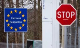 Литва закроет автомобильную границу с Белоруссией на месяц