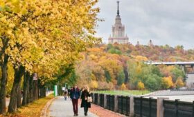 Золотая осень наступила в Москве