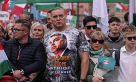 Антивоенный митинг в поддержку Орбана прошел в Будапеште
