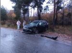 Спасатели деблокировали водителя, пострадавшего в ДТП в Подмосковье