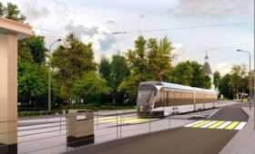 Второй этап благоустройства начался у нового вокзала Серп и Молот в Москве