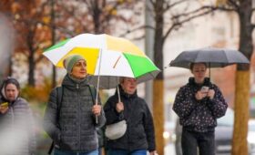 Небольшие осадки и до 4 градусов ожидаются в Москве 22 ноября