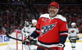 Овечкин первым с 2010 года оформил хет-трик в НХЛ после достижения 40 лет