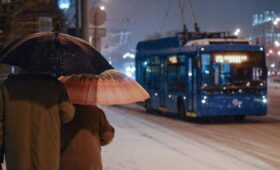 До 4 см снега выпало в Москве минувшей ночью