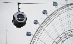 Канатную дорогу на ВДНХ закрыли для посетителей 17 ноября