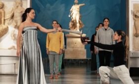 Олимпийский огонь зимних Игр зажжен в Древней Олимпии