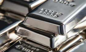 Биржевая цена на серебро превысила 65 долларов за тройскую унцию