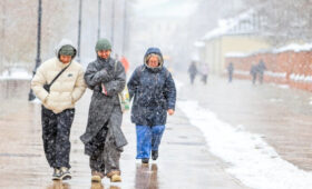 Небольшой снег и до 7 градусов мороза ожидаются в Москве 24 декабря