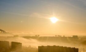 Туман накроет Москву до утра 3 декабря