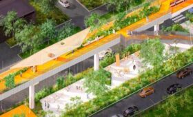 Утвержден проект планировки для создания высотного парка на месте столичного монорельса