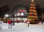 На Болотной площади в Москве открылся бесплатный каток