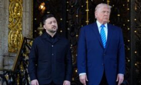 Встреча Трампа и Зеленского началась во Флориде