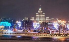 Минувшая ночь стала самой холодной в Москве с начала декабря