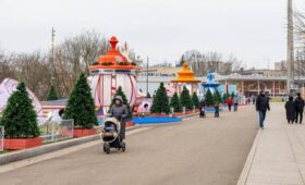 Одна из главных площадок «Зимы в Москве» заработала на Воробьевых горах