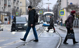 Желтый уровень опасности из-за гололедицы объявлен в столице