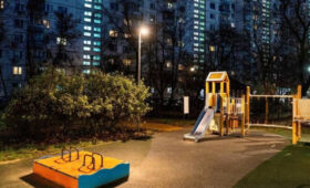 Новые уличные светильники появились в ЦАО в рамках благоустройства