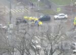 Момент ДТП на Перовской улице в Москве попал на видео