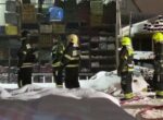 Пожар произошел в нежилом здании в Химках