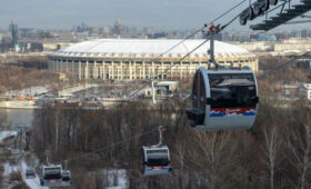 Обновлен режим работы Московской канатной дороги