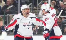 Овечкин организовал прощальное рукопожатие игроков «Вашингтона» с Копитаром