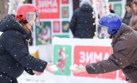 Турнир по игре в снежки пройдет на юго-западе Москвы