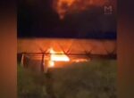 Рынок в Петербурге загорелся на площади 1 500 «квадратов»