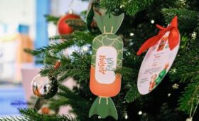 Жители Москвы могут исполнить желания детей участников СВО в акции «Добрая елка»