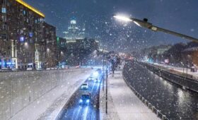 Снег в Москве приведет к ослаблению морозов