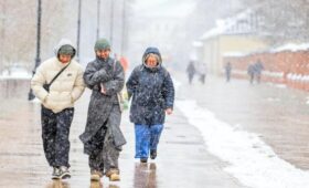 До 7 градусов мороза и снегопад ожидаются в столице 6 января
