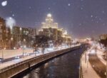 Желтый уровень погодной опасности объявлен в столичном регионе из-за сильного мороза