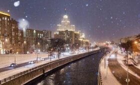 Желтый уровень погодной опасности объявлен в столичном регионе из-за сильного мороза