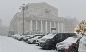 Небольшой снег и до 8 градусов мороза ожидаются в столице 10 января