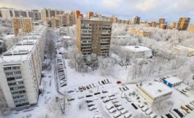 Высота снежного покрова в Москве уменьшилась до 36 см