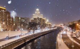 Две трети месячной нормы осадков может выпасть в Москве 8 и 9 января