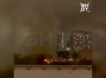 Пожар произошел в неэксплуатируемом здании на севере Москвы